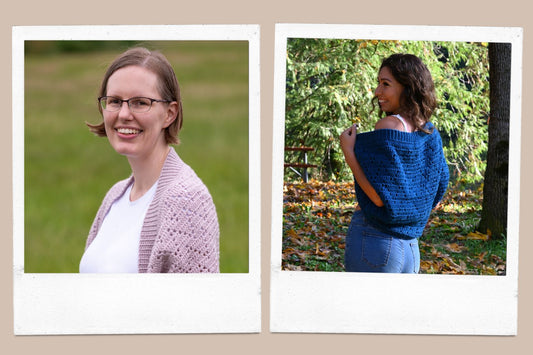 Crochet Designer Interview: Nichola Griffiths' Caitlin Zigzag Shrug