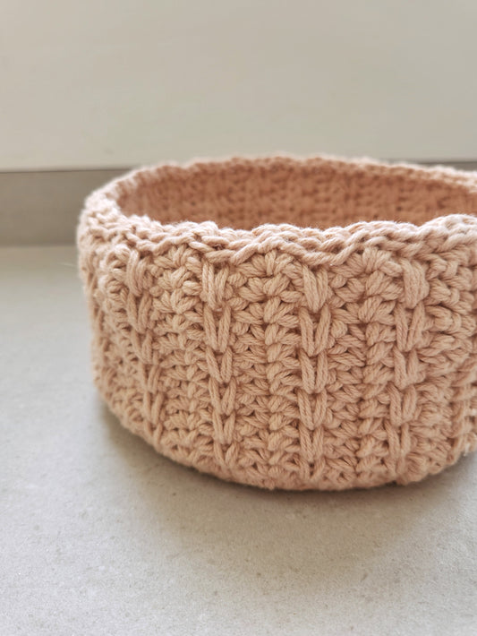 Lobelia Nesting Basket Crochet Pattern by Agat Rottman