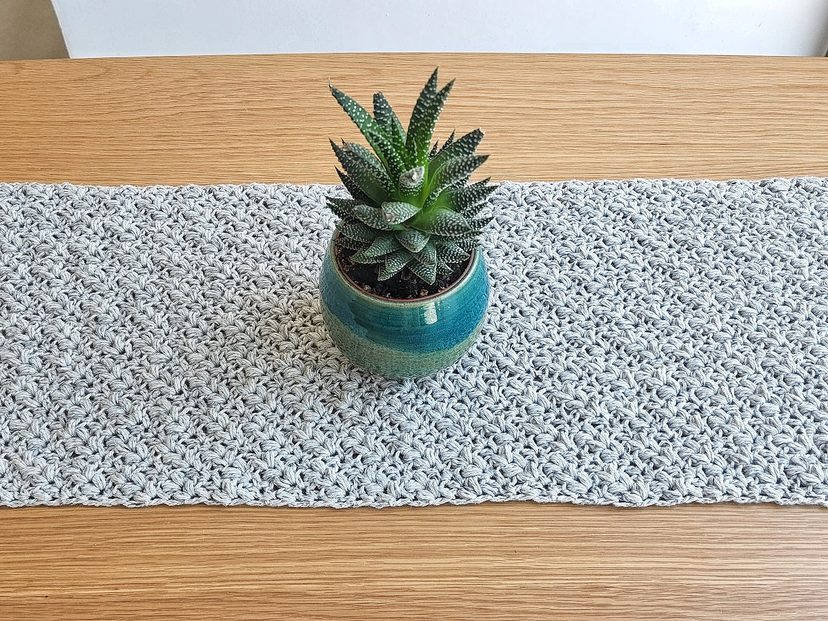 Waves of Grain C2C Table Runner Crochet Pattern by Agat Rottman