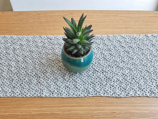 Waves of Grain C2C Table Runner Crochet Pattern by Agat Rottman