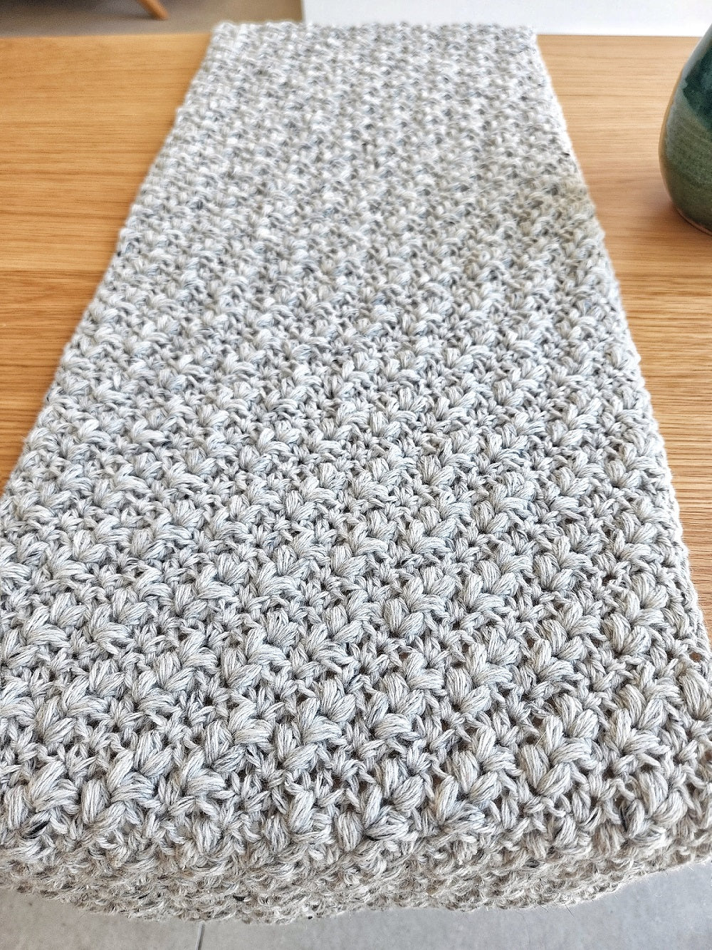 Waves of Grain C2C Table Runner Crochet Pattern by Agat Rottman