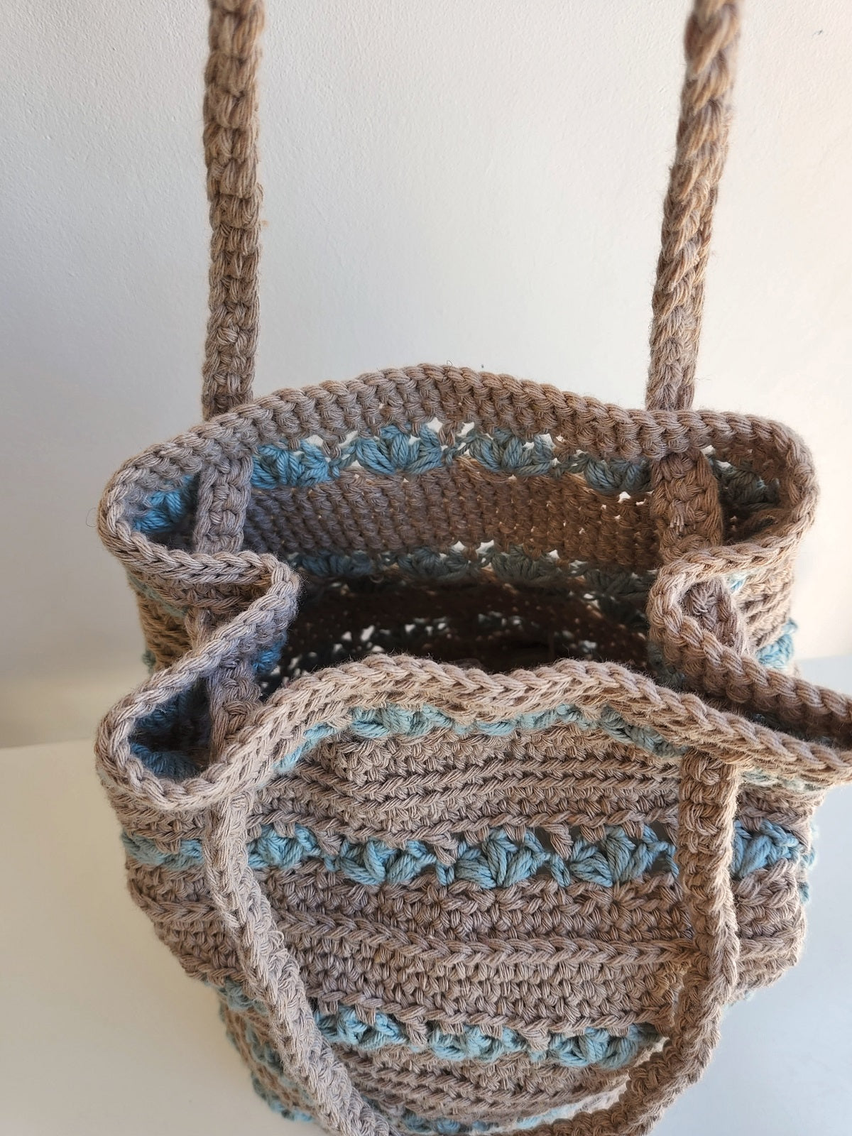 Floral Tote Bag Crochet Pattern by Agat Rottman
