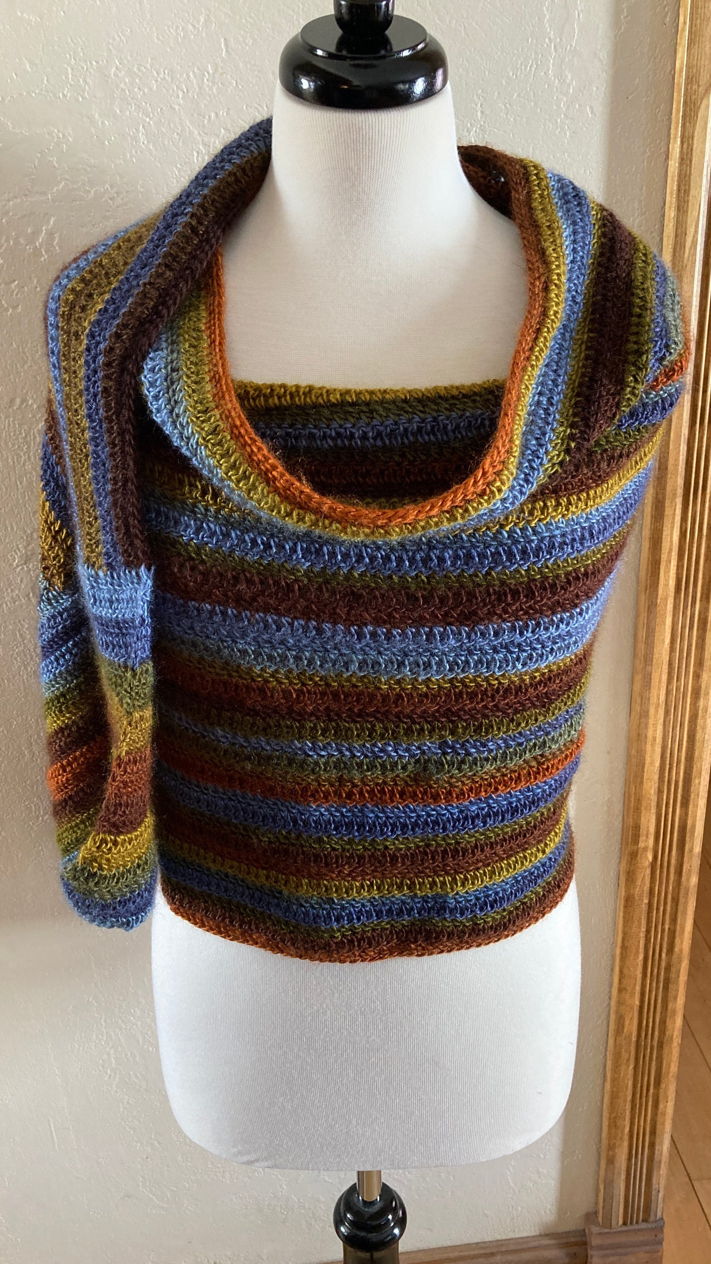 Beginner Crochet Poncho Wrap Crochet Pattern by Victoria Pietz