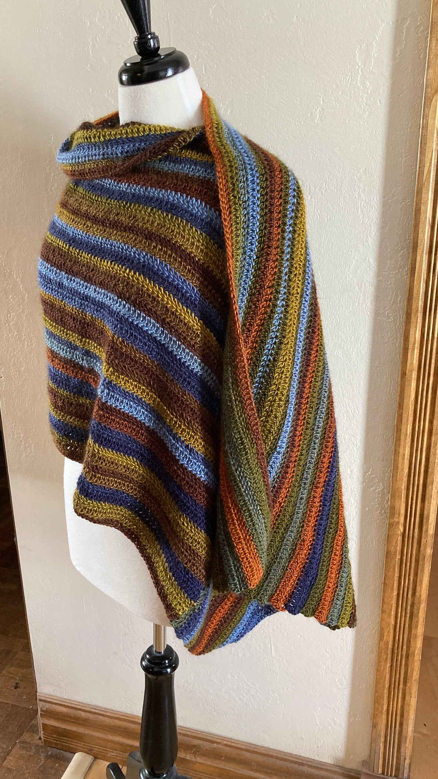 Beginner Crochet Poncho Wrap Crochet Pattern by Victoria Pietz