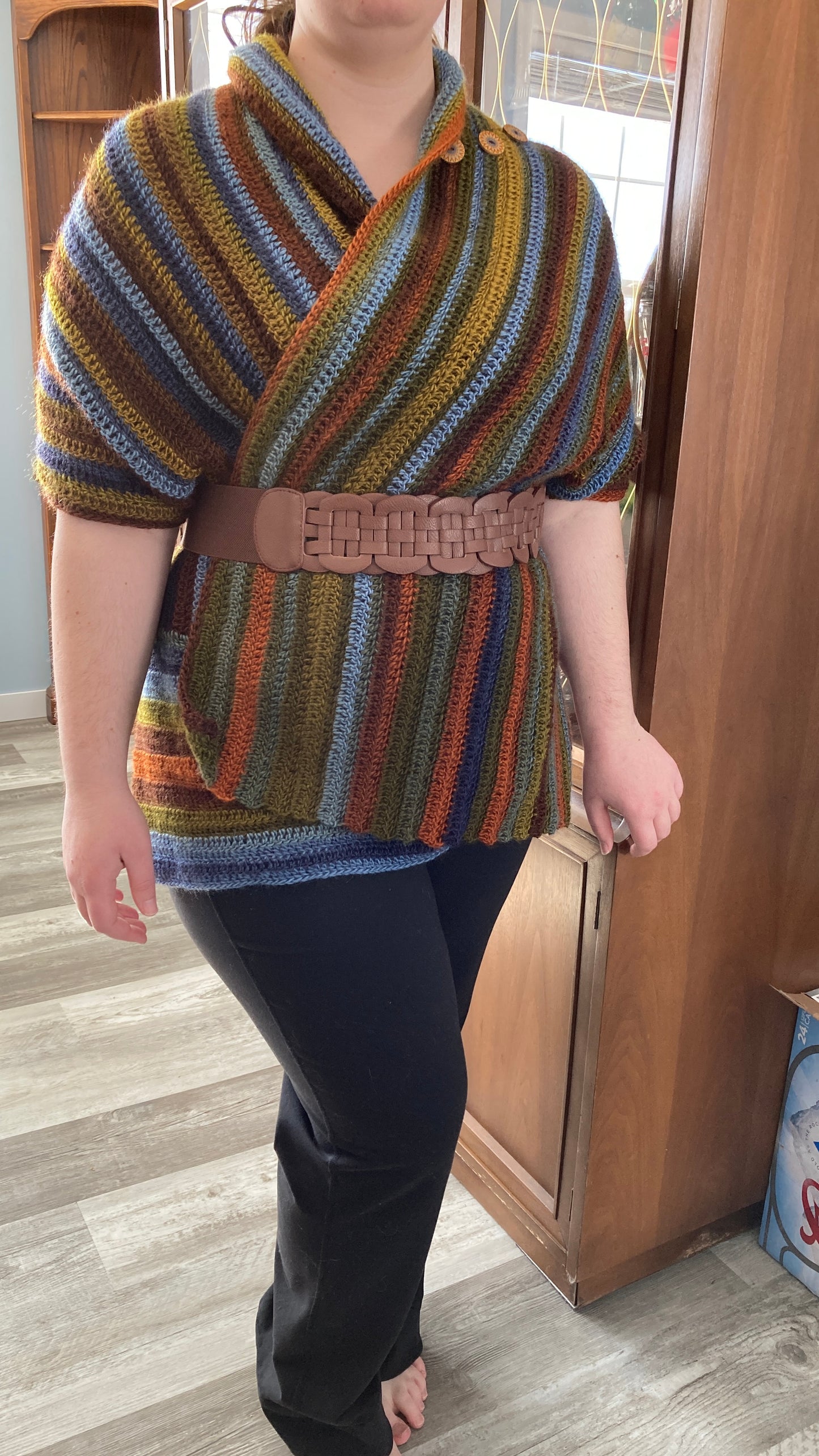 Beginner Crochet Poncho Wrap Crochet Pattern by Victoria Pietz