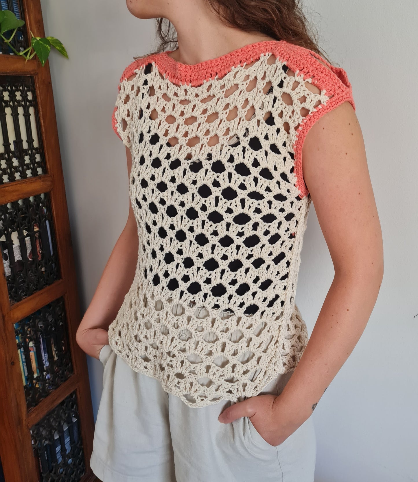 Summer Fun Top Crochet Pattern by Sandra Stitches