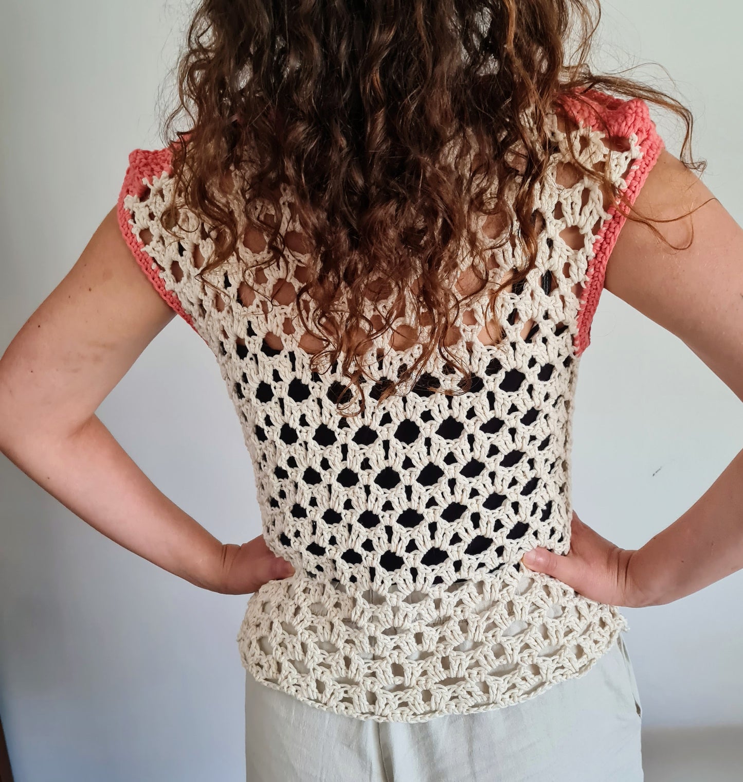 Summer Fun Top Crochet Pattern by Sandra Stitches