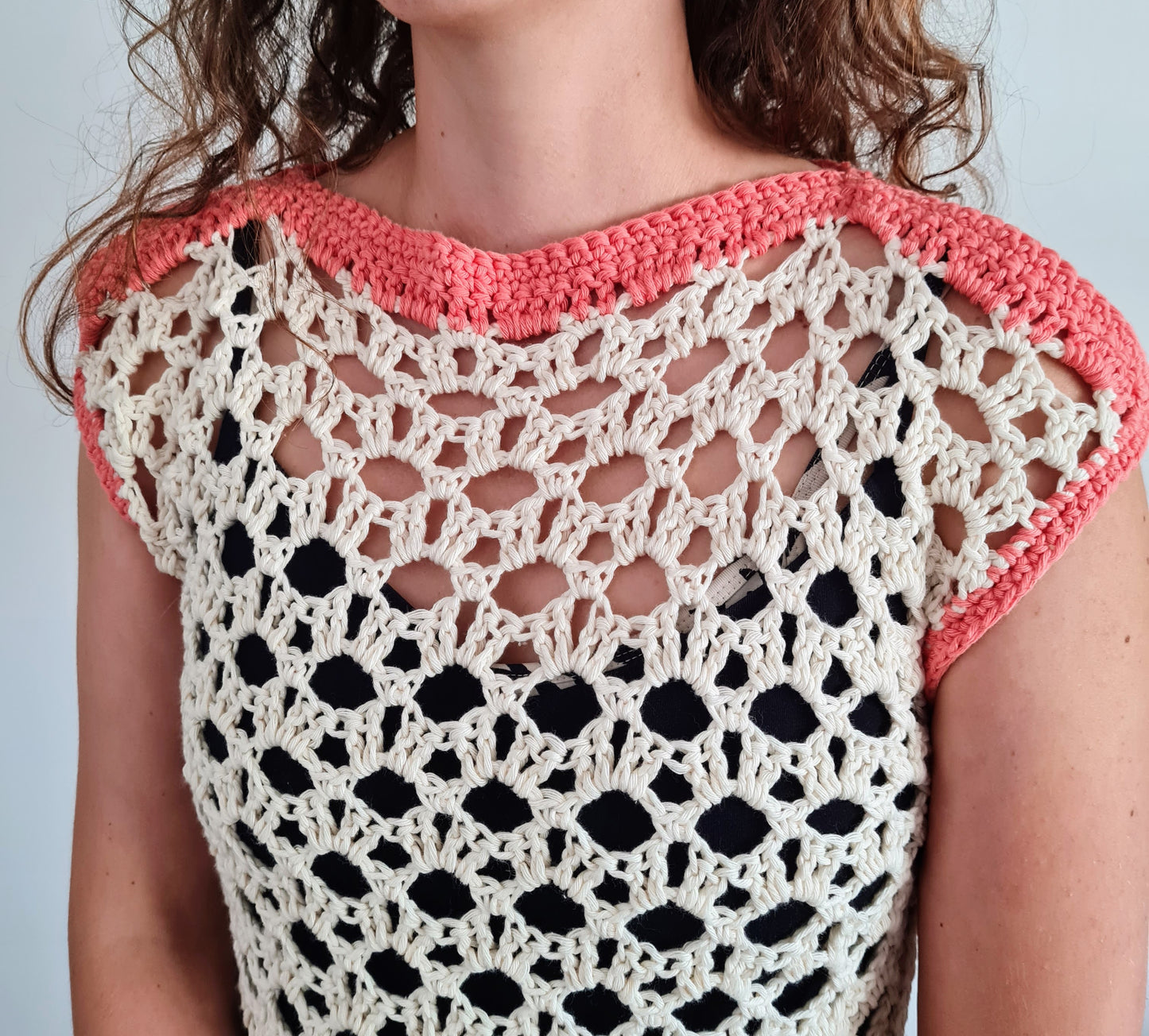 Summer Fun Top Crochet Pattern by Sandra Stitches