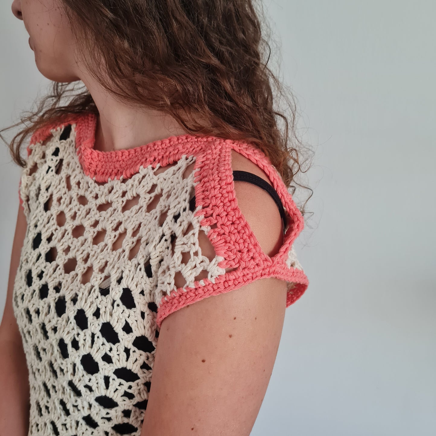 Summer Fun Top Crochet Pattern by Sandra Stitches