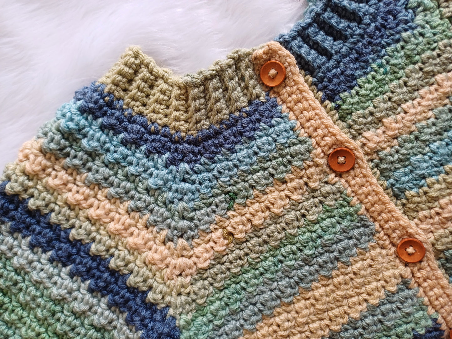 Oliver Cardi Pullover Child Crochet Pattern by Rashami Sarode