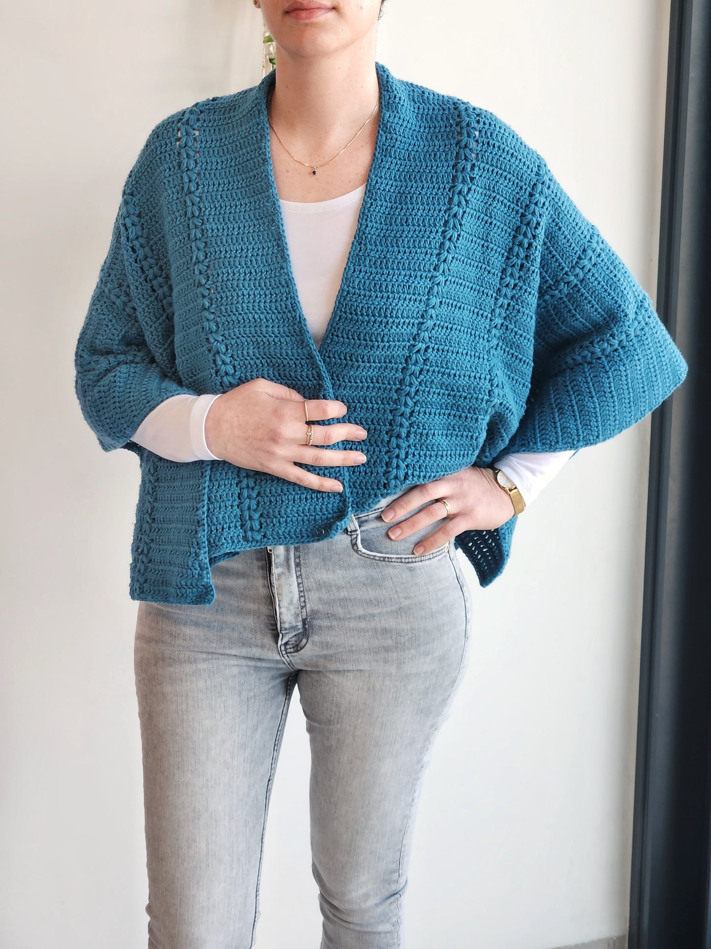 Harvest Fields Wrap Crochet Pattern by Agat Rottman