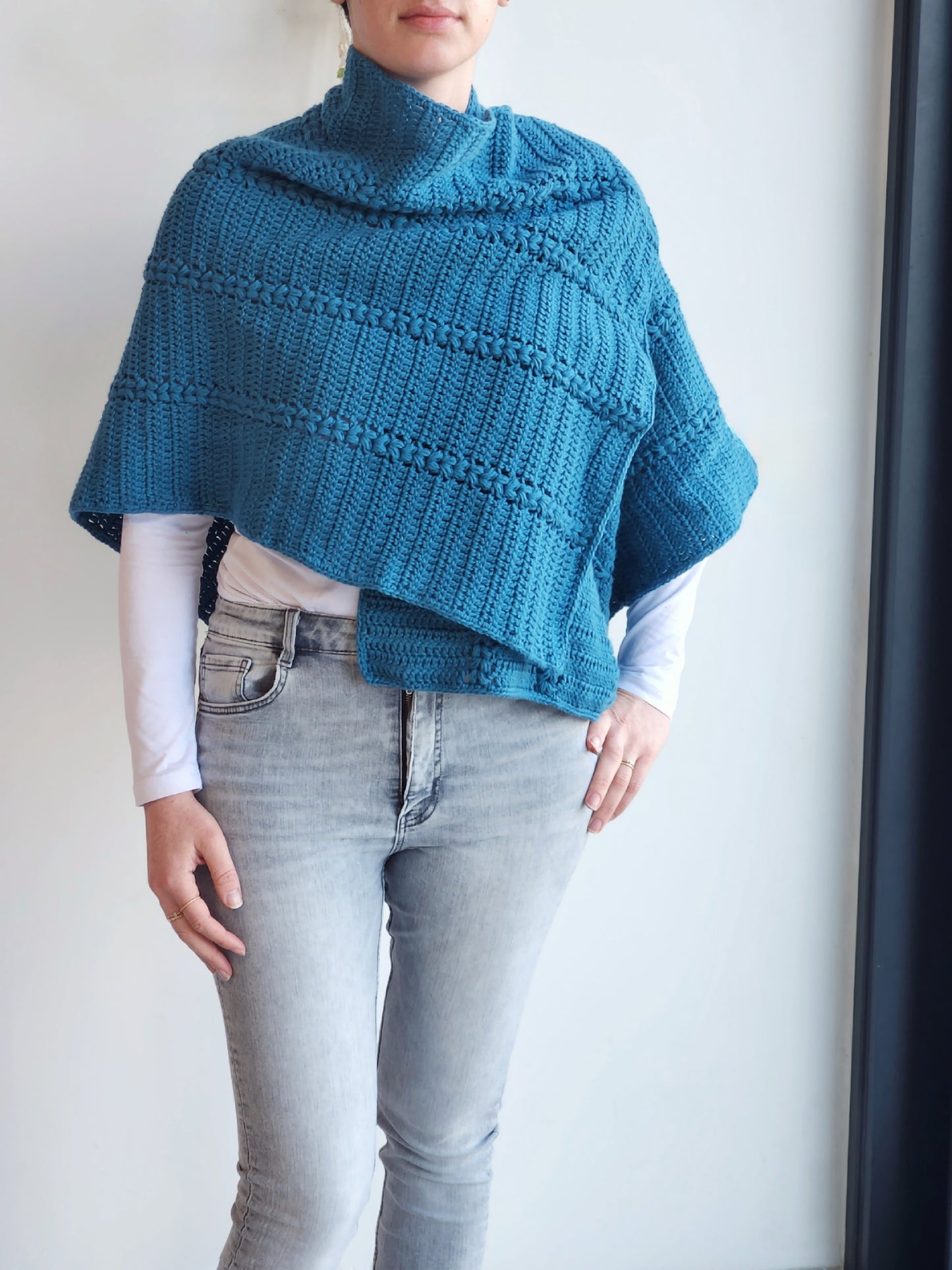 Harvest Fields Wrap Crochet Pattern by Agat Rottman
