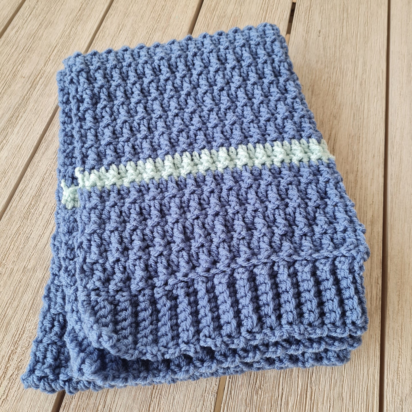 Glacier Scarf Crochet Pattern by Sandra Regev