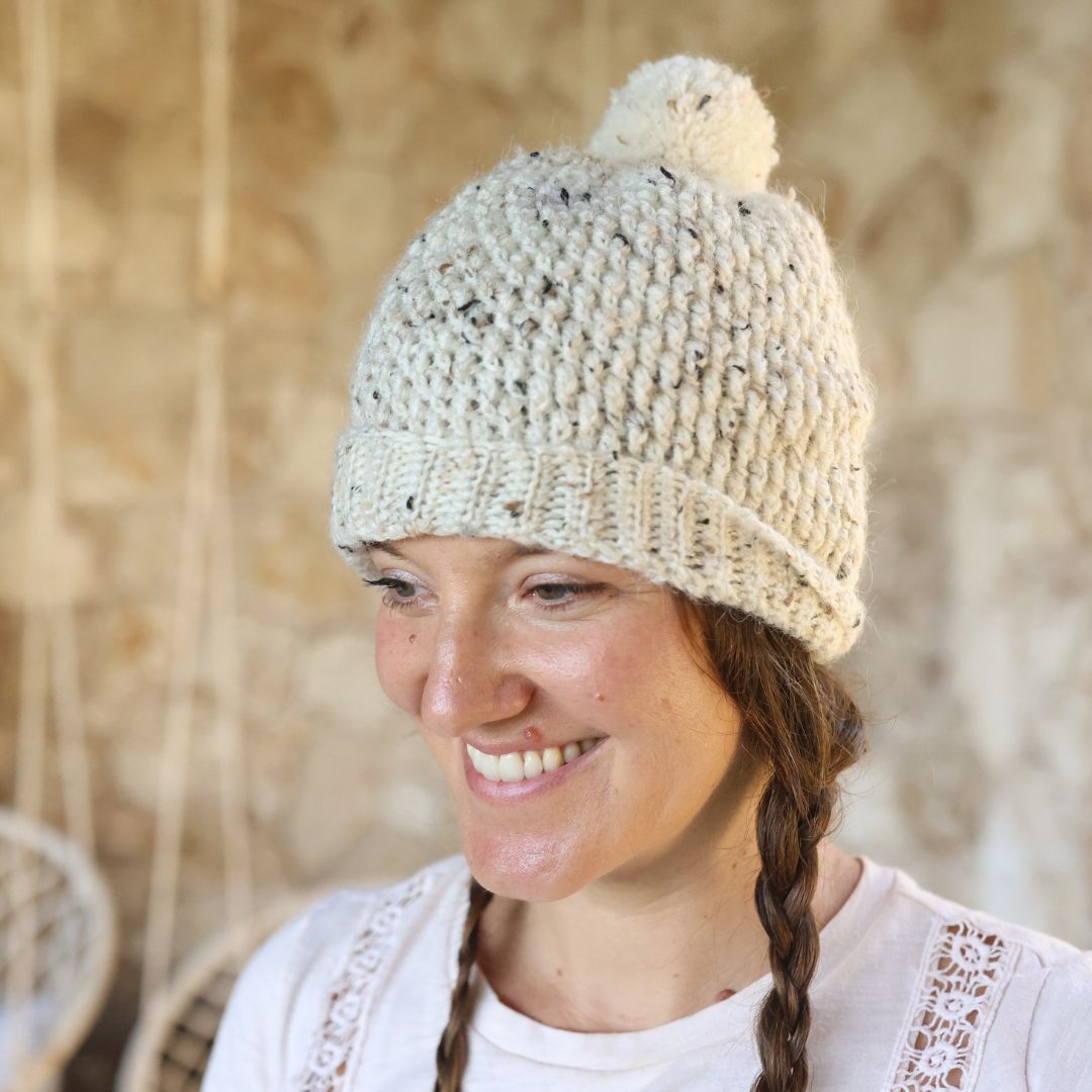 Alpine Beanie Crochet Pattern by Rashami Sarode