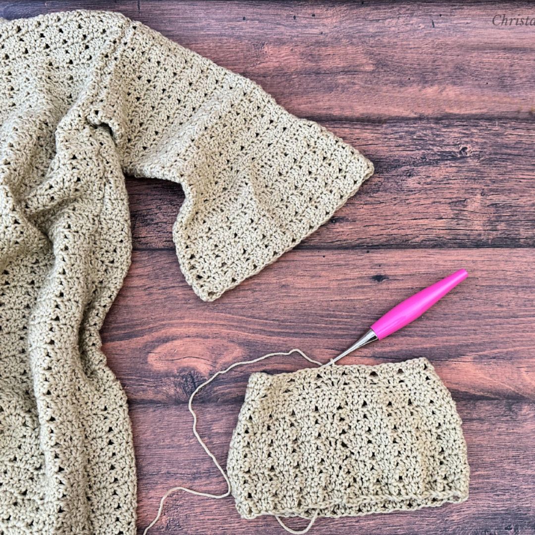 Belinda Top Crochet Pattern by Crystal Marin
