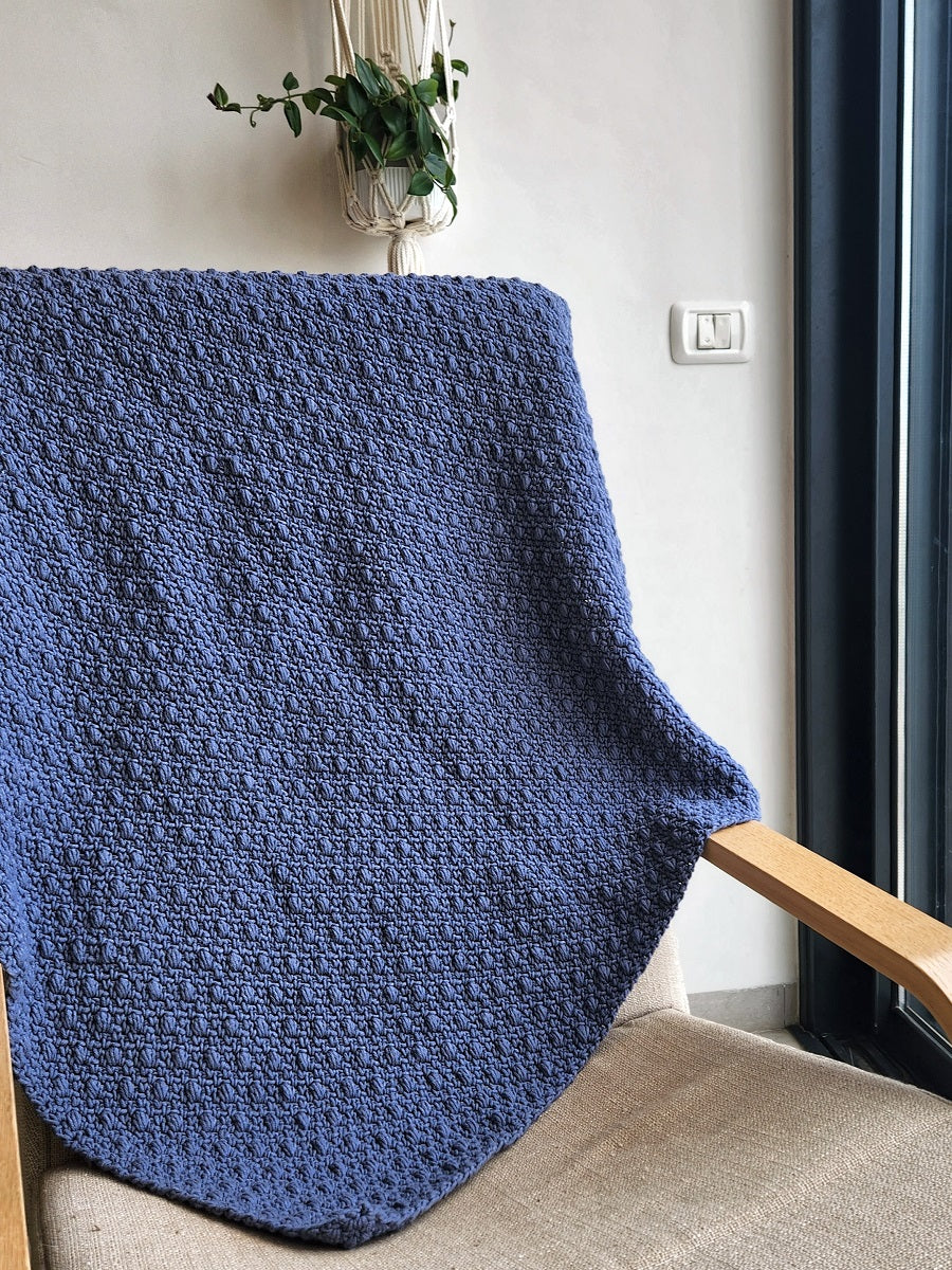 Cornerstone C2C Blanket Crochet Pattern by Agat Rottman