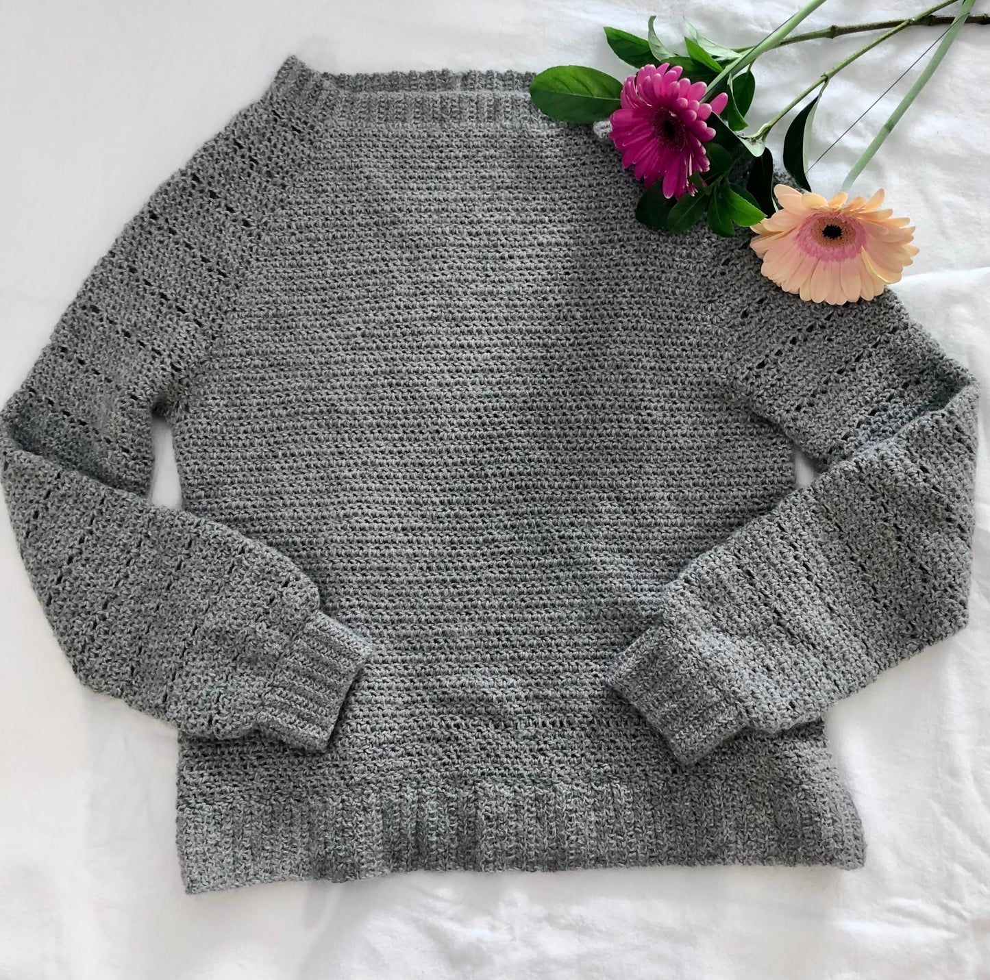Cobblestone Sweater Dress Crochet Pattern by Zara Powter
