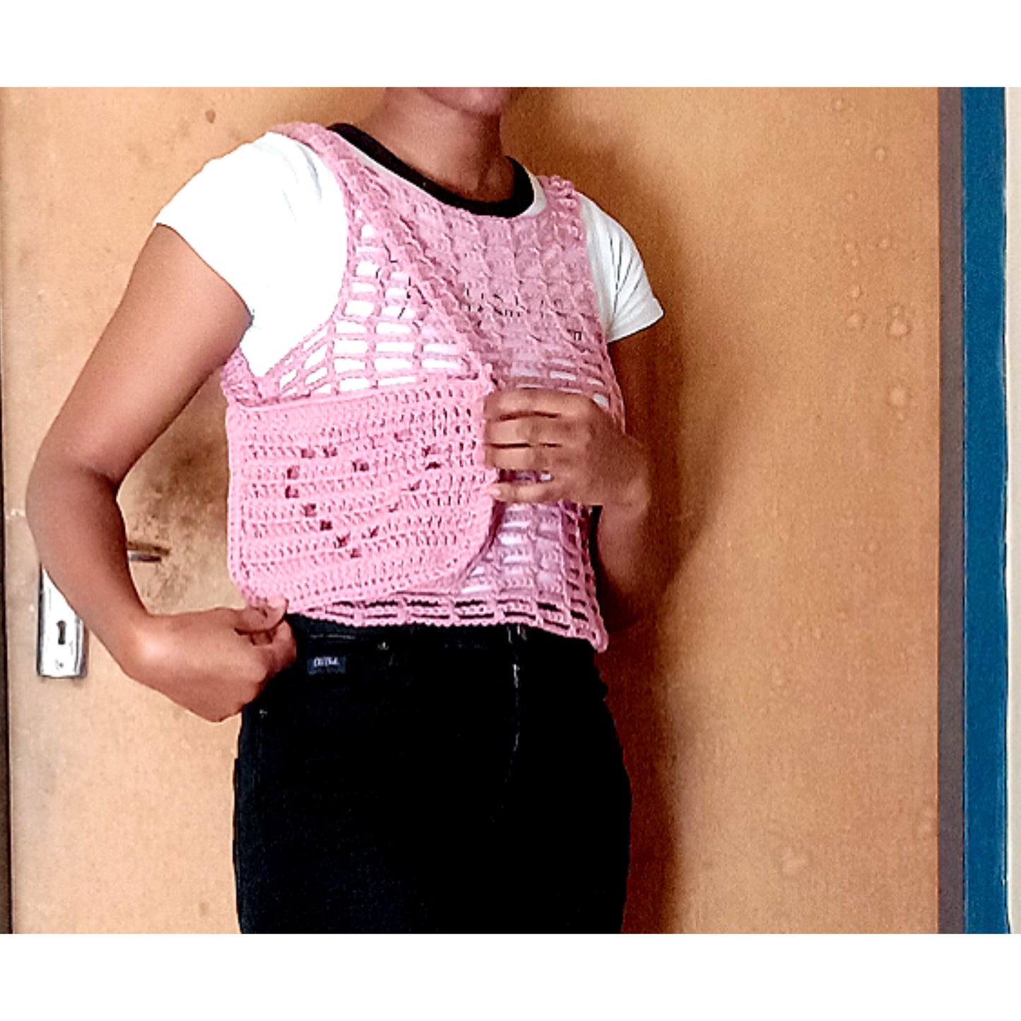 Crochet Heart Shoulder Bag Crochet Pattern by Helena Mathias