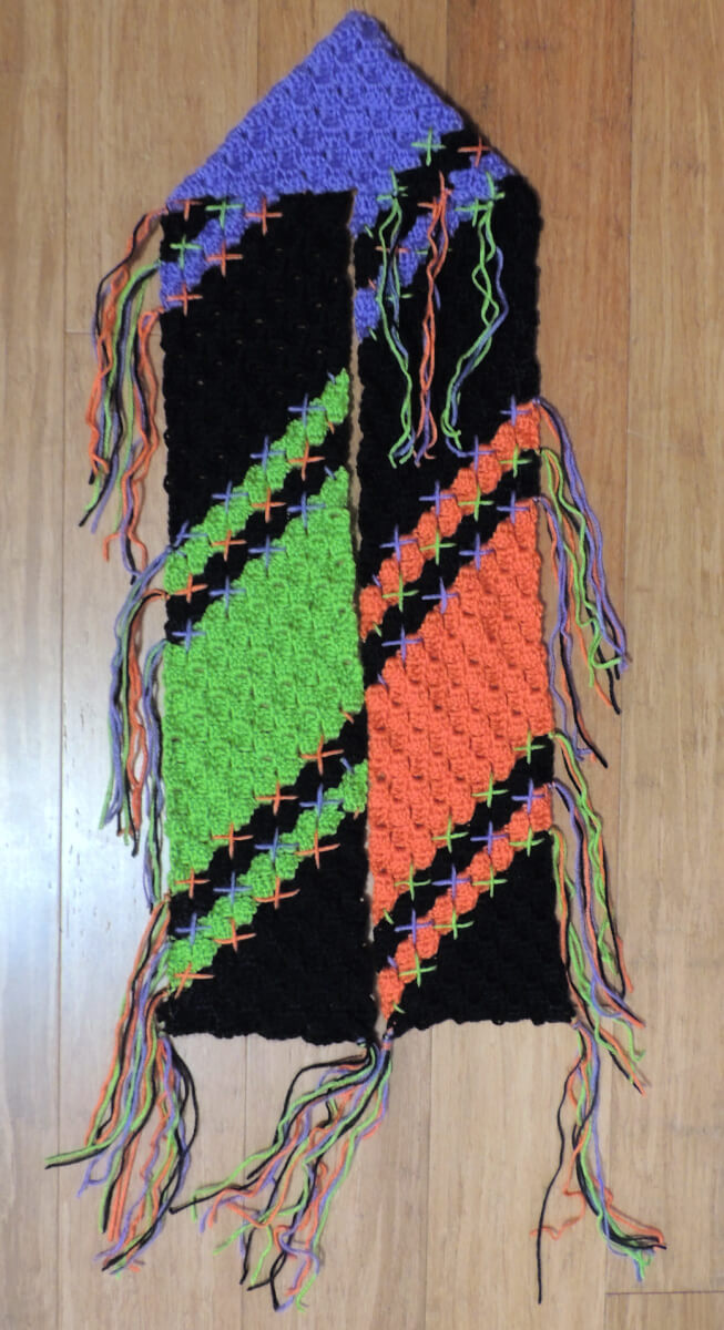 In Stitches Scarf Crochet Pattern by Jessie At Home