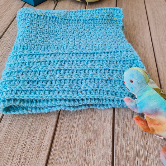 Happy Cuddles Baby Blanket Crochet Pattern by Sandra Stitches