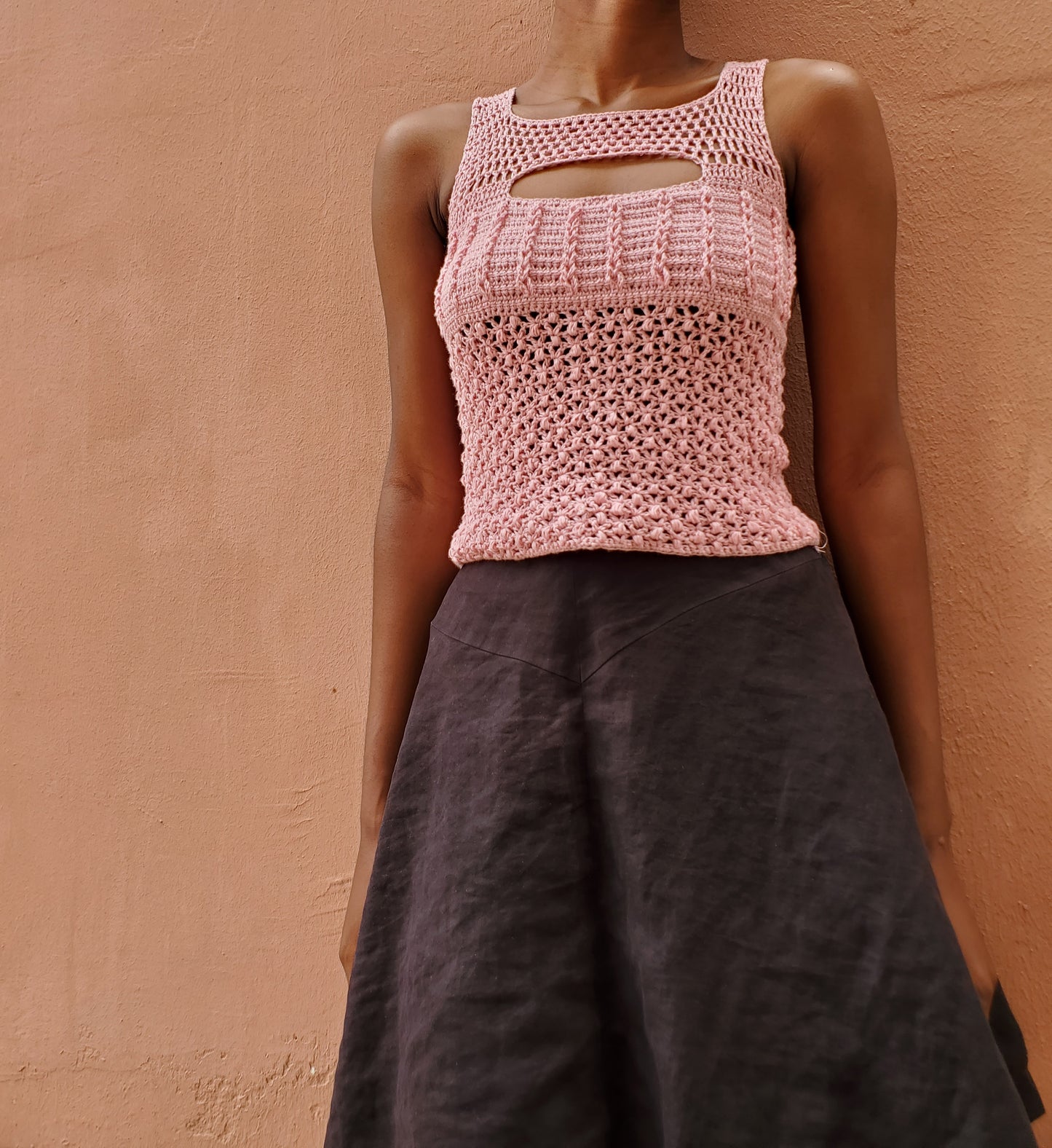 Kambili Top Crochet Pattern by Novamesne