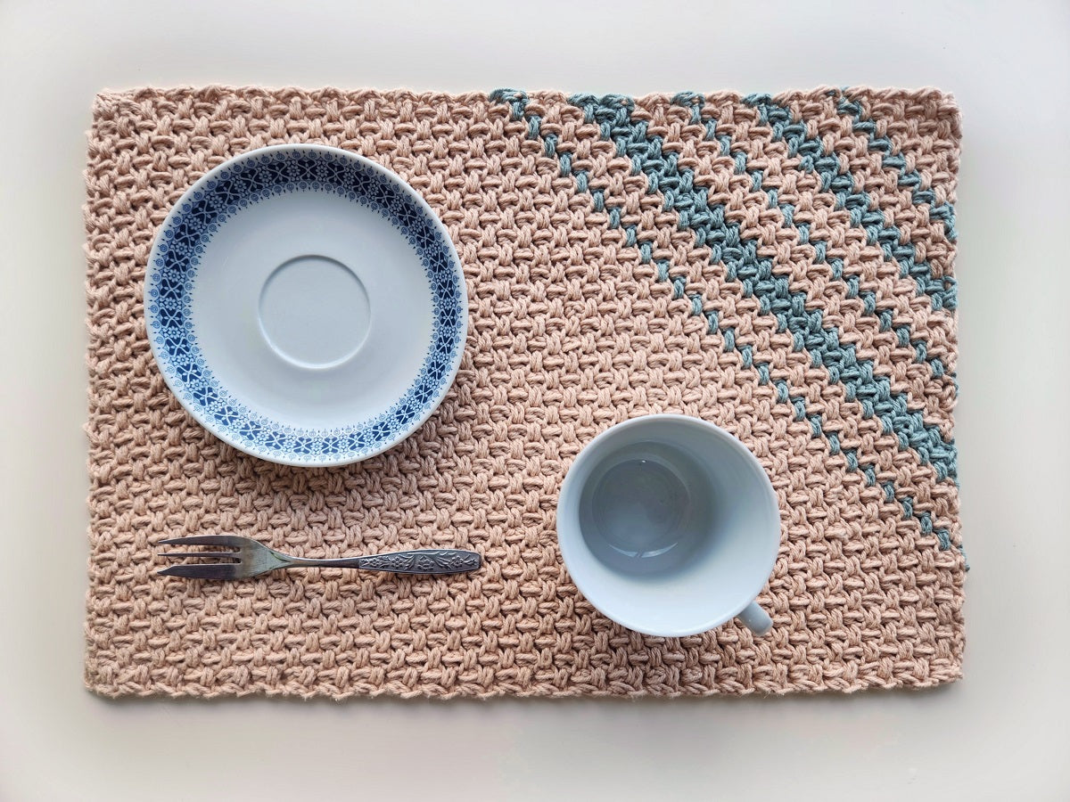 Seashore Bliss Placemat Crochet Pattern by Agat Rottman