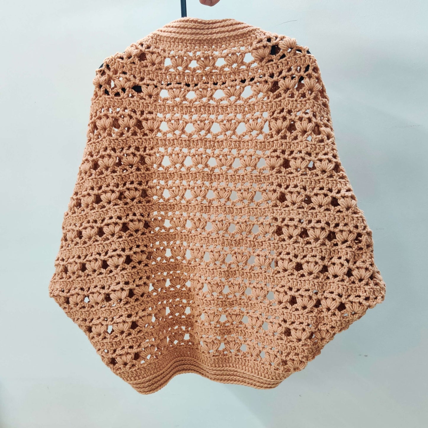 Pumpkin Pie Cocoon Shrug Crochet Pattern by Lets All Crochet
