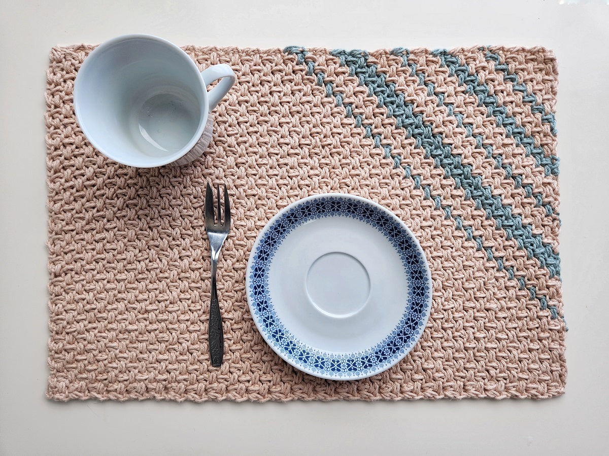 Seashore Bliss Placemat Crochet Pattern by Agat Rottman