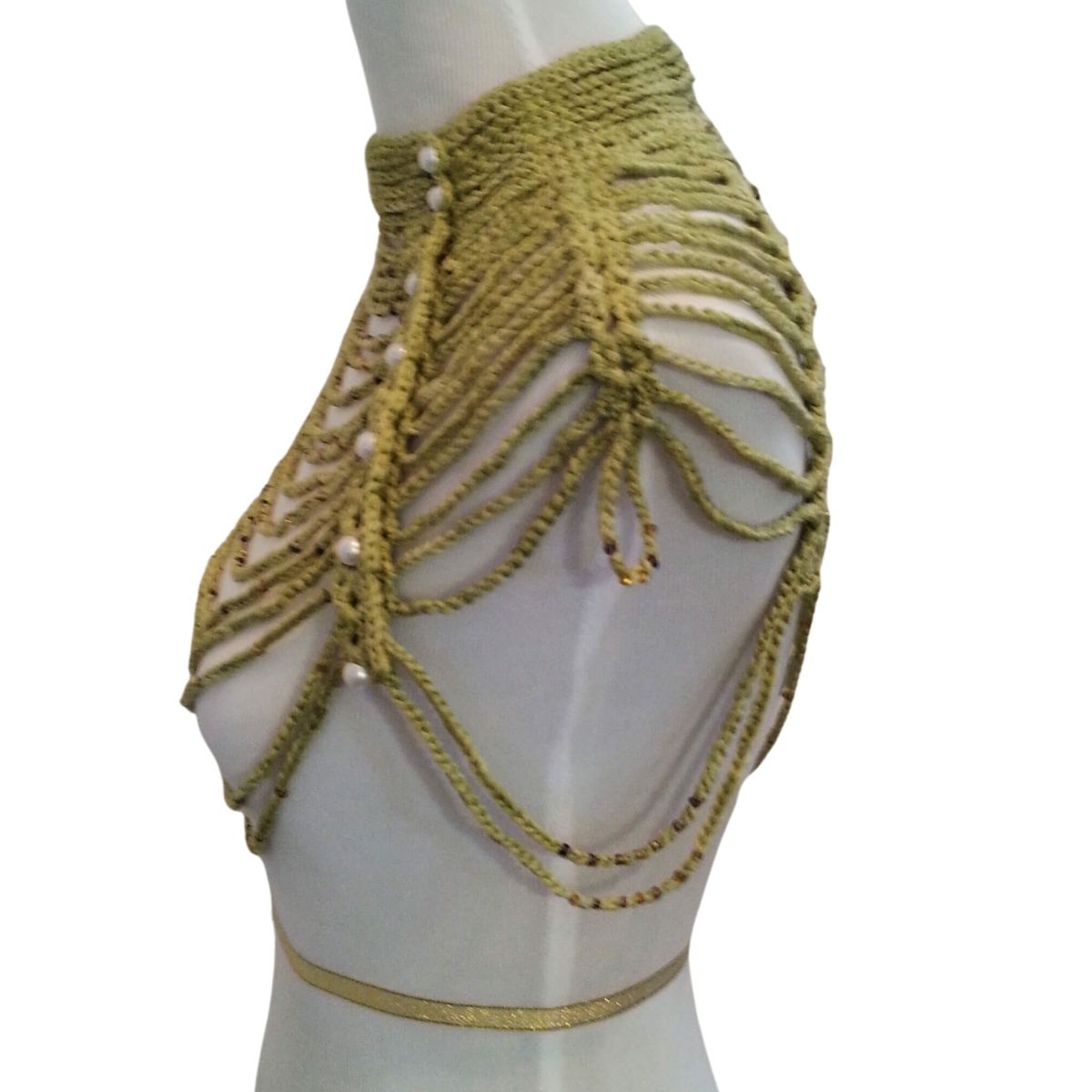 Waterfall Necklace Crochet Pattern by Jessie At Home