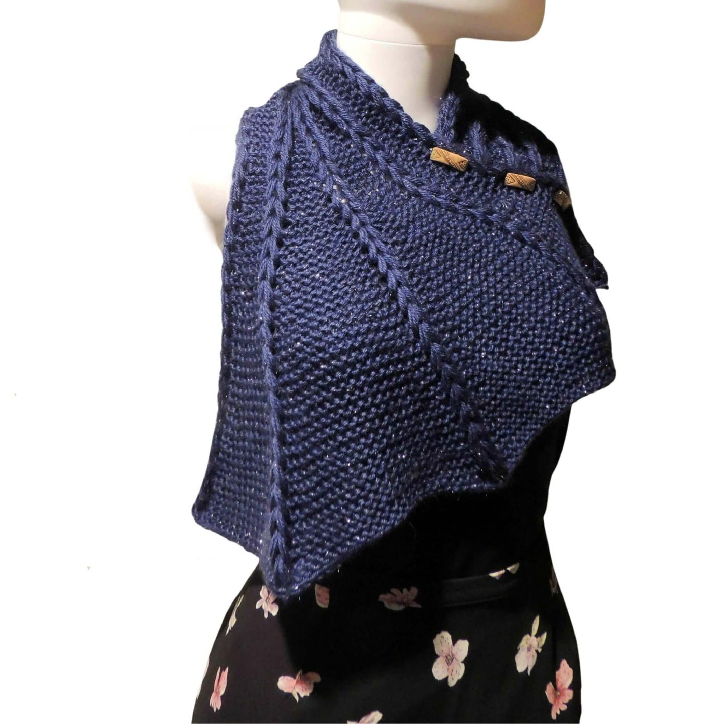 Dragon Wing Cowl Knit Pattern by Jessie At Home