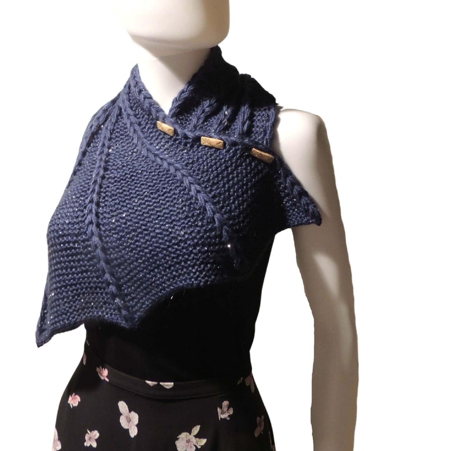 Dragon Wing Cowl Knit Pattern by Jessie At Home