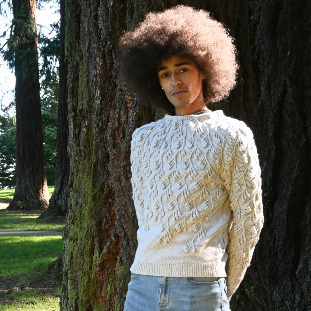 Vinland Pullover Crochet Pattern by Kelly Baum-Sehon