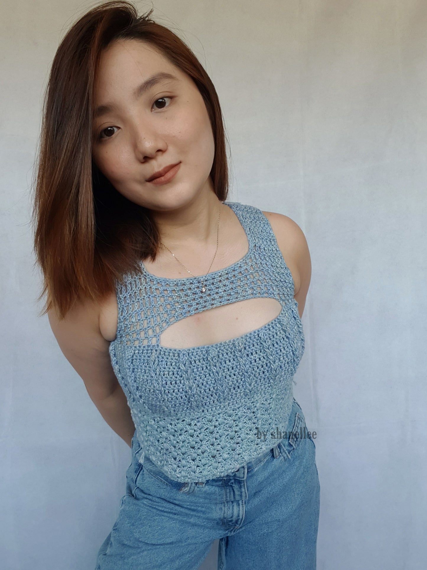 Kambili Top Crochet Pattern by Novamesne
