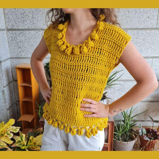 Dream Top Crochet Pattern by Sandra Stitches
