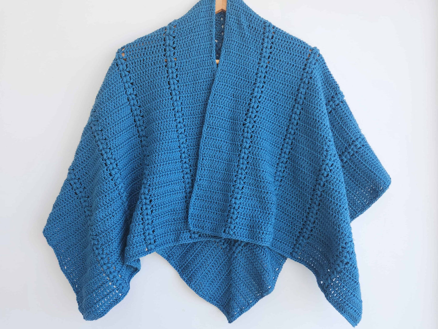 Harvest Fields Wrap Crochet Pattern by Agat Rottman