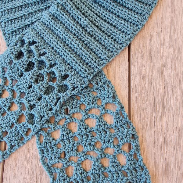 Serenity Scarf Crochet Pattern by Sandra Regev