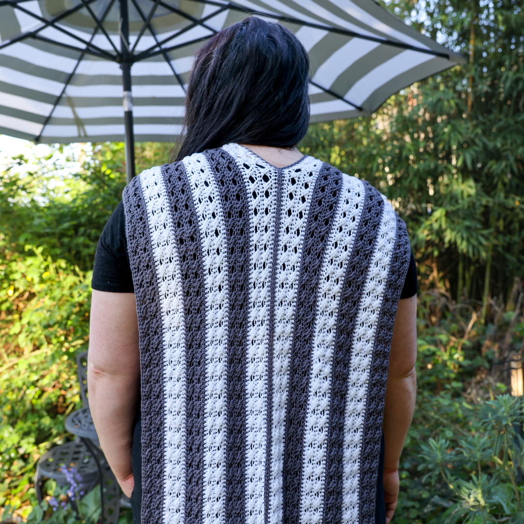 Star Crossed Double Wrap Crochet Pattern by Ila Quinn Trakel