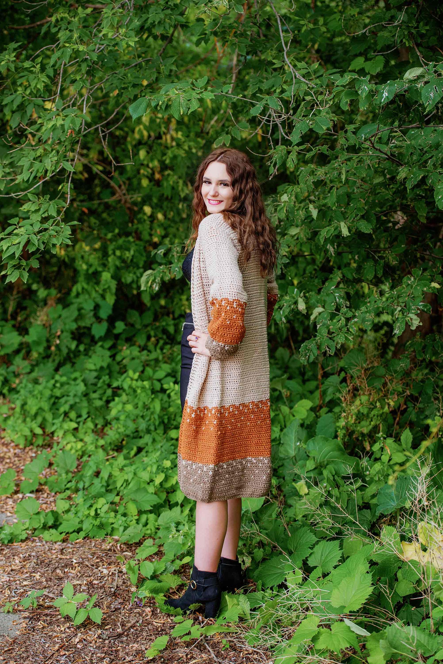 Ophelia Cardigan Crochet Pattern by Hortense Maskens