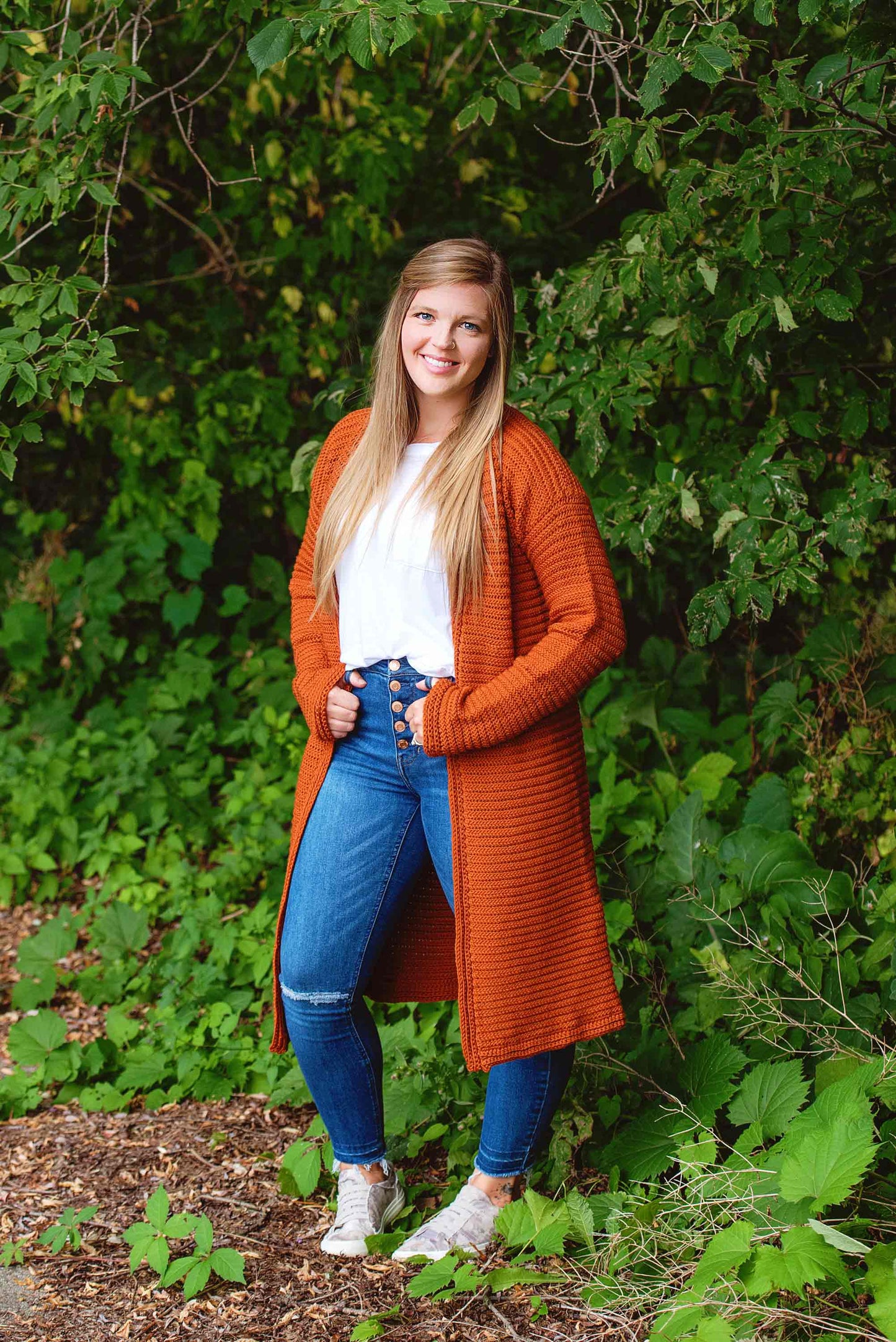 Cactus Blossom Cardigan Crochet PDF Pattern by Jessica Brandt Herr