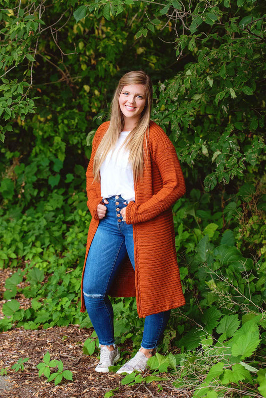 Cactus Blossom Cardigan Crochet PDF Pattern by Jessica Brandt Herr