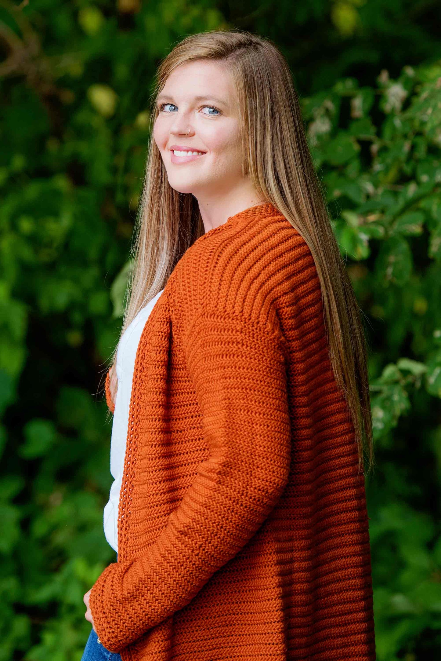 Cactus Blossom Cardigan Crochet PDF Pattern by Jessica Brandt Herr