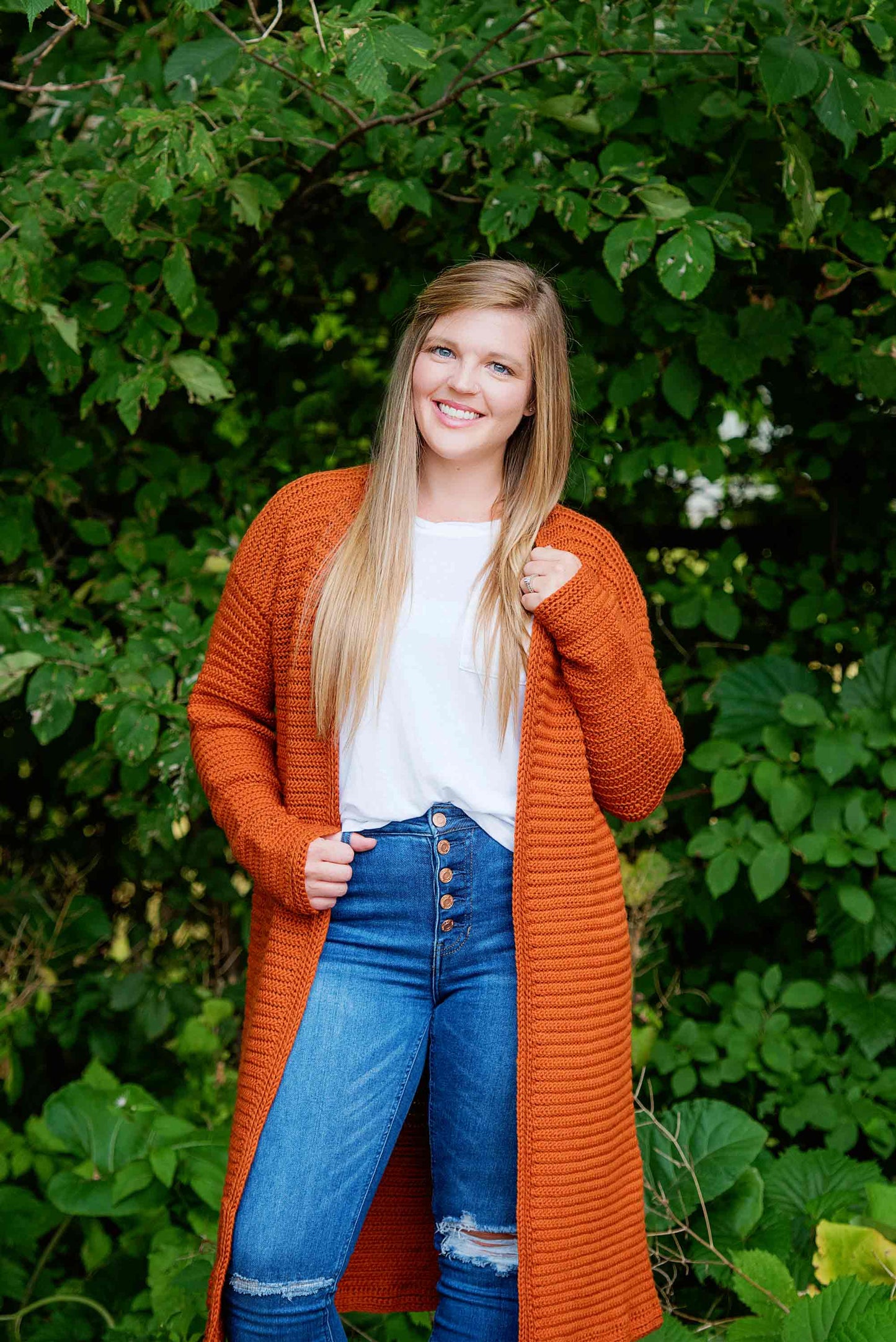 Cactus Blossom Cardigan Crochet PDF Pattern by Jessica Brandt Herr