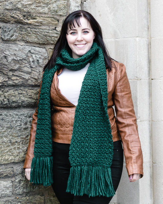 Adventurer Scarf Crochet Pattern by Jessica Herr