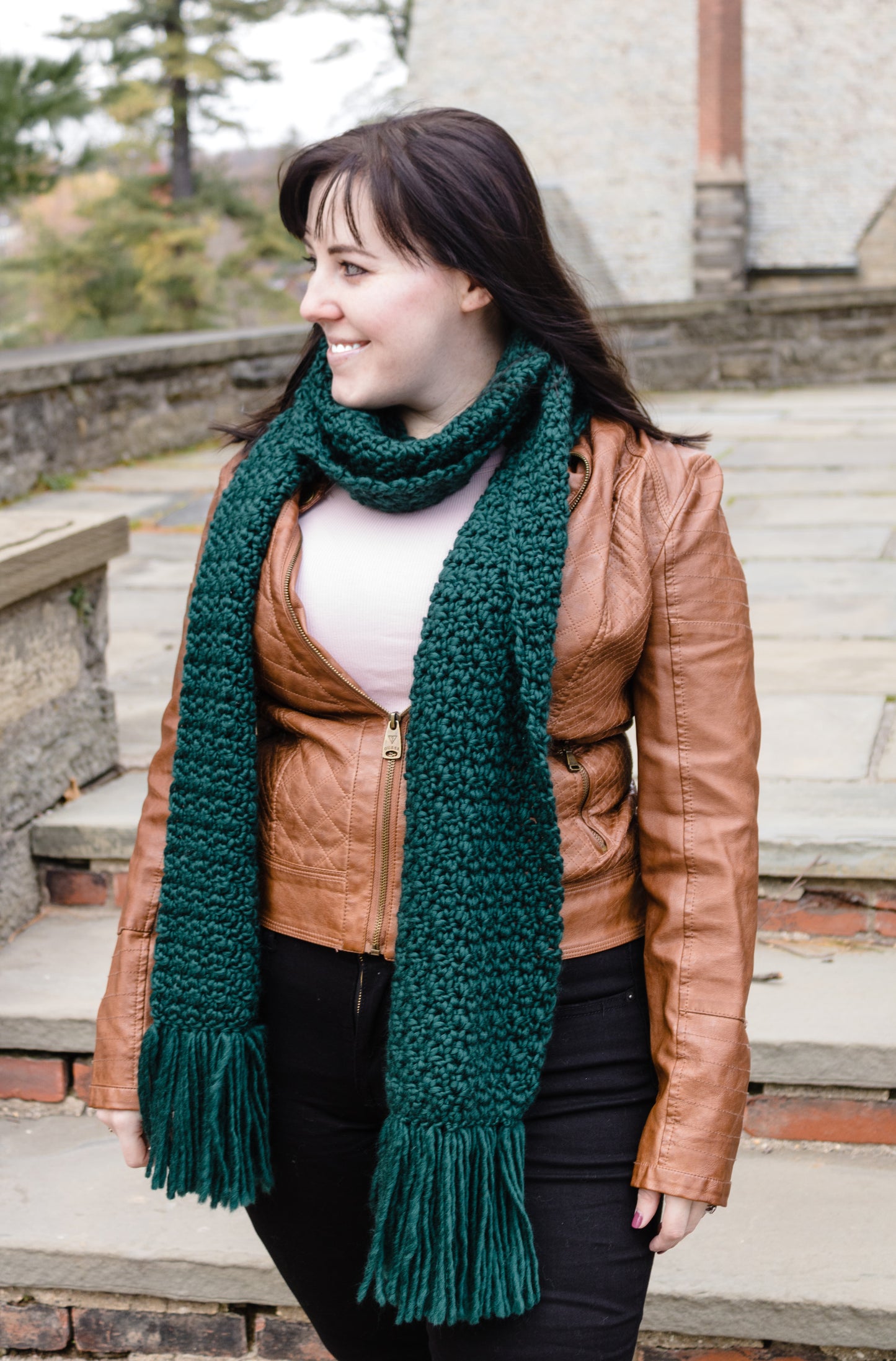 Adventurer Scarf Crochet Pattern by Jessica Herr
