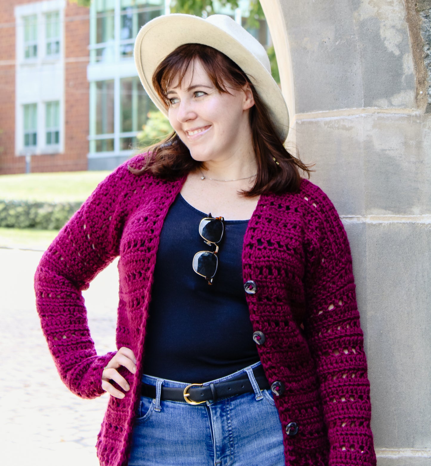 Autumn Sunrise Cardigan Crochet Pattern by Jessica Herr