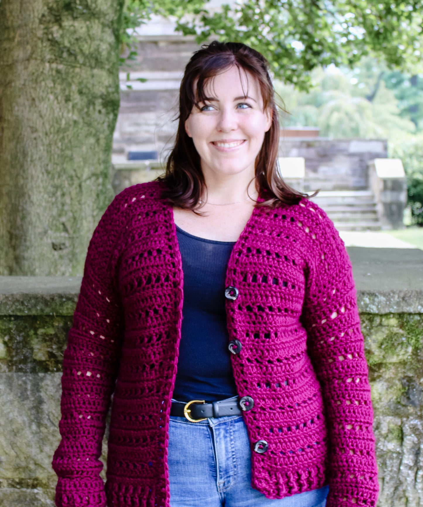 Autumn Sunrise Cardigan Crochet Pattern by Jessica Herr