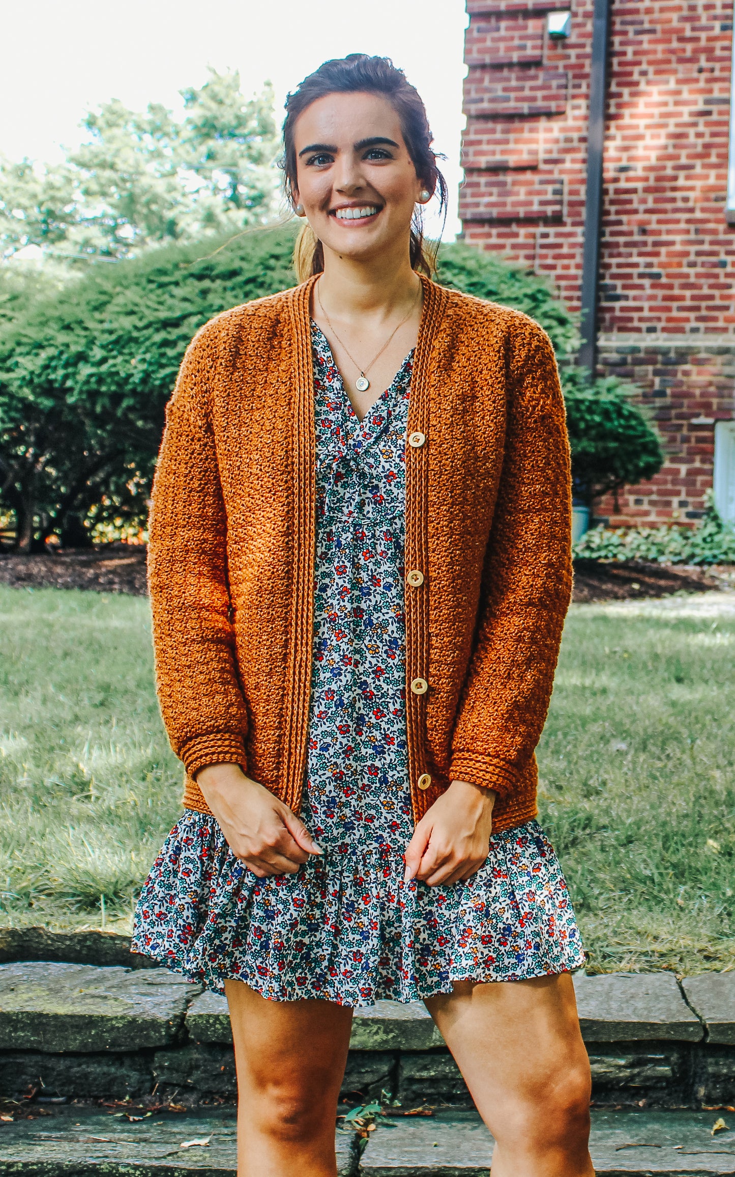 Ava Cardigan Crochet Pattern by Jessica Herr
