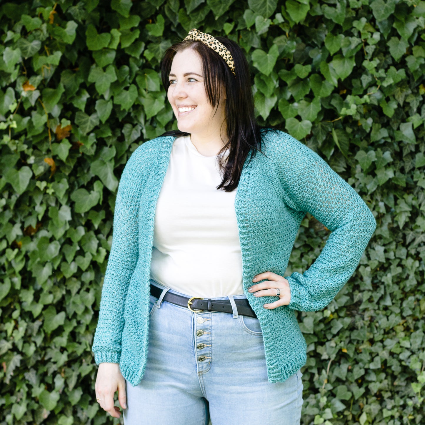 Bahama Breeze Cardigan Crochet Pattern by Jessica Herr
