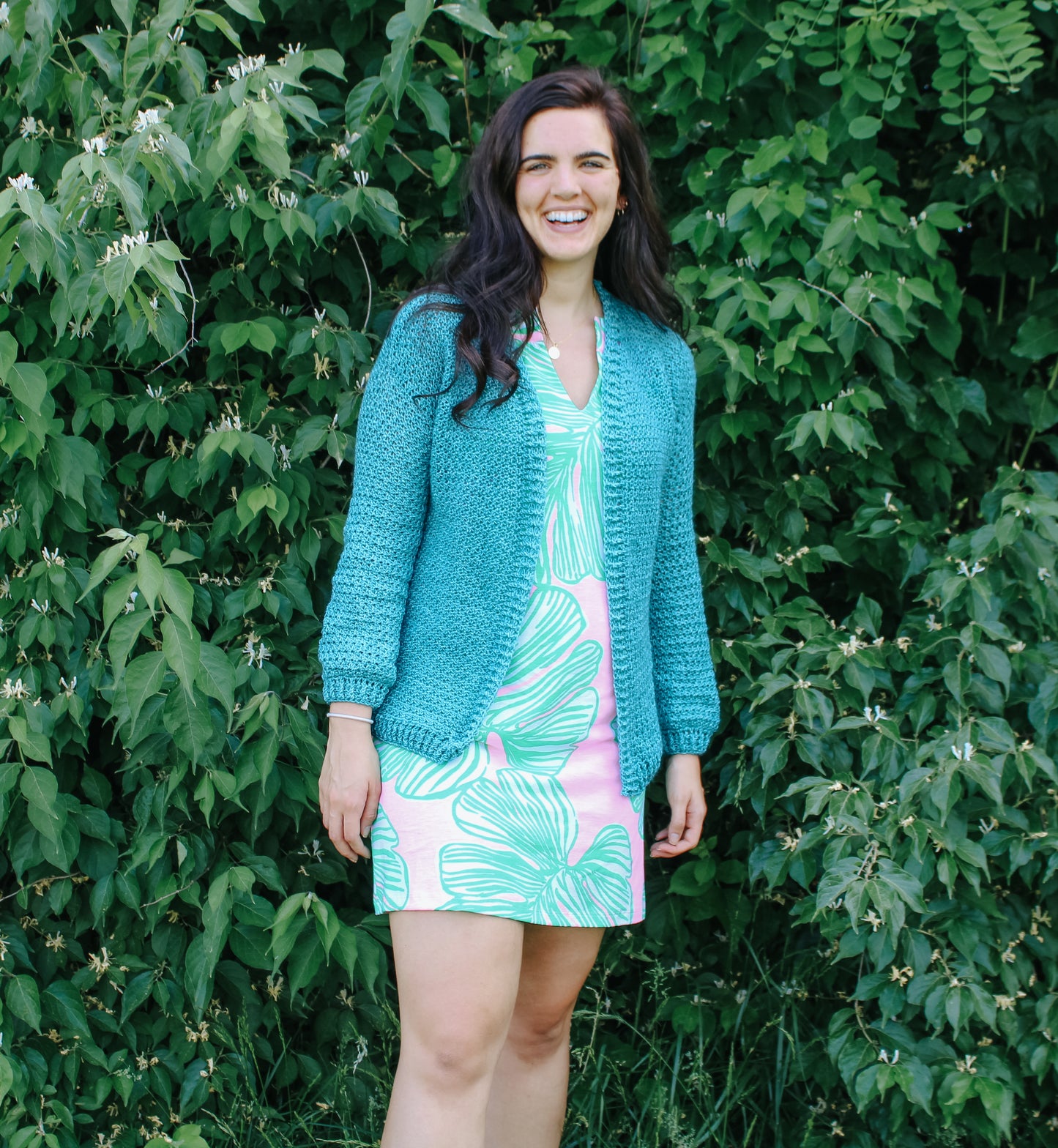 Bahama Breeze Cardigan Crochet Pattern by Jessica Herr