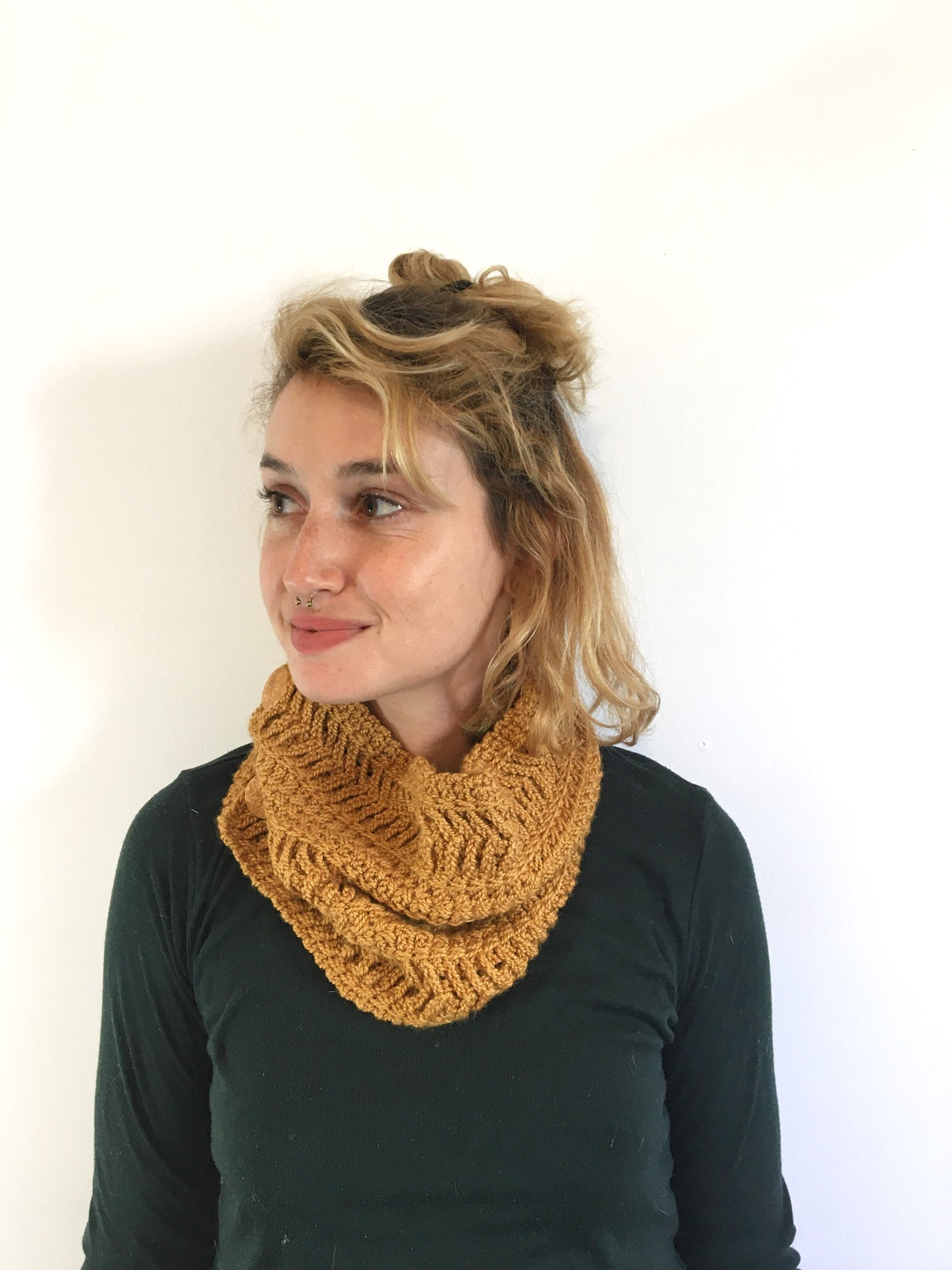 Follow Your Path Cowl Crochet Pattern by Agat Rottman